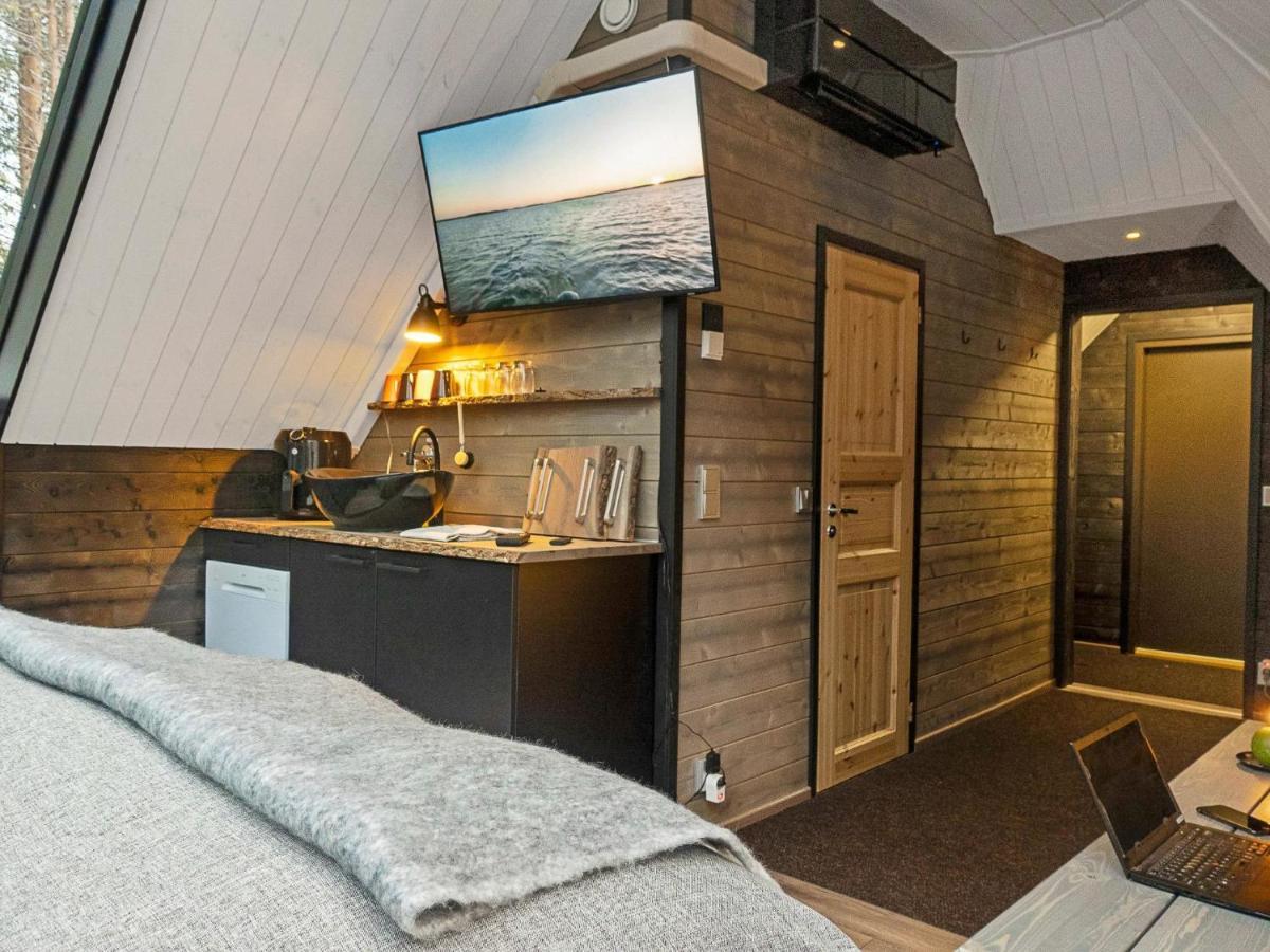 Holiday Home Samruam B Aurora Cabin By Interhome Salla Dış mekan fotoğraf