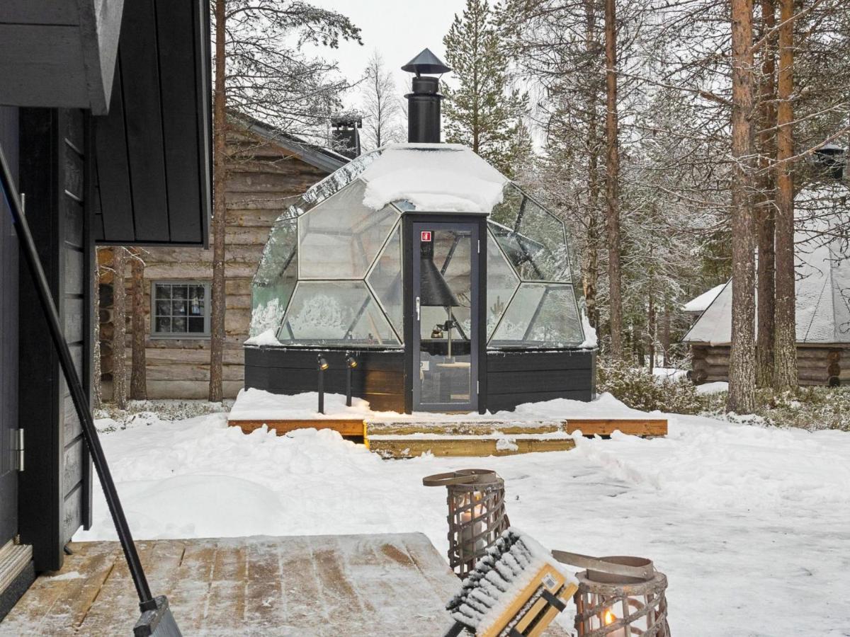 Holiday Home Samruam B Aurora Cabin By Interhome Salla Dış mekan fotoğraf