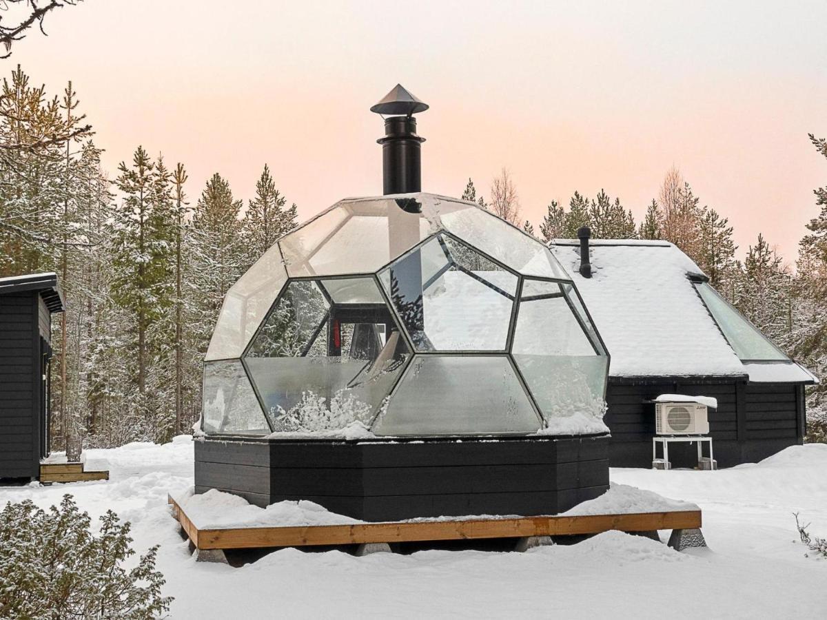 Holiday Home Samruam B Aurora Cabin By Interhome Salla Dış mekan fotoğraf