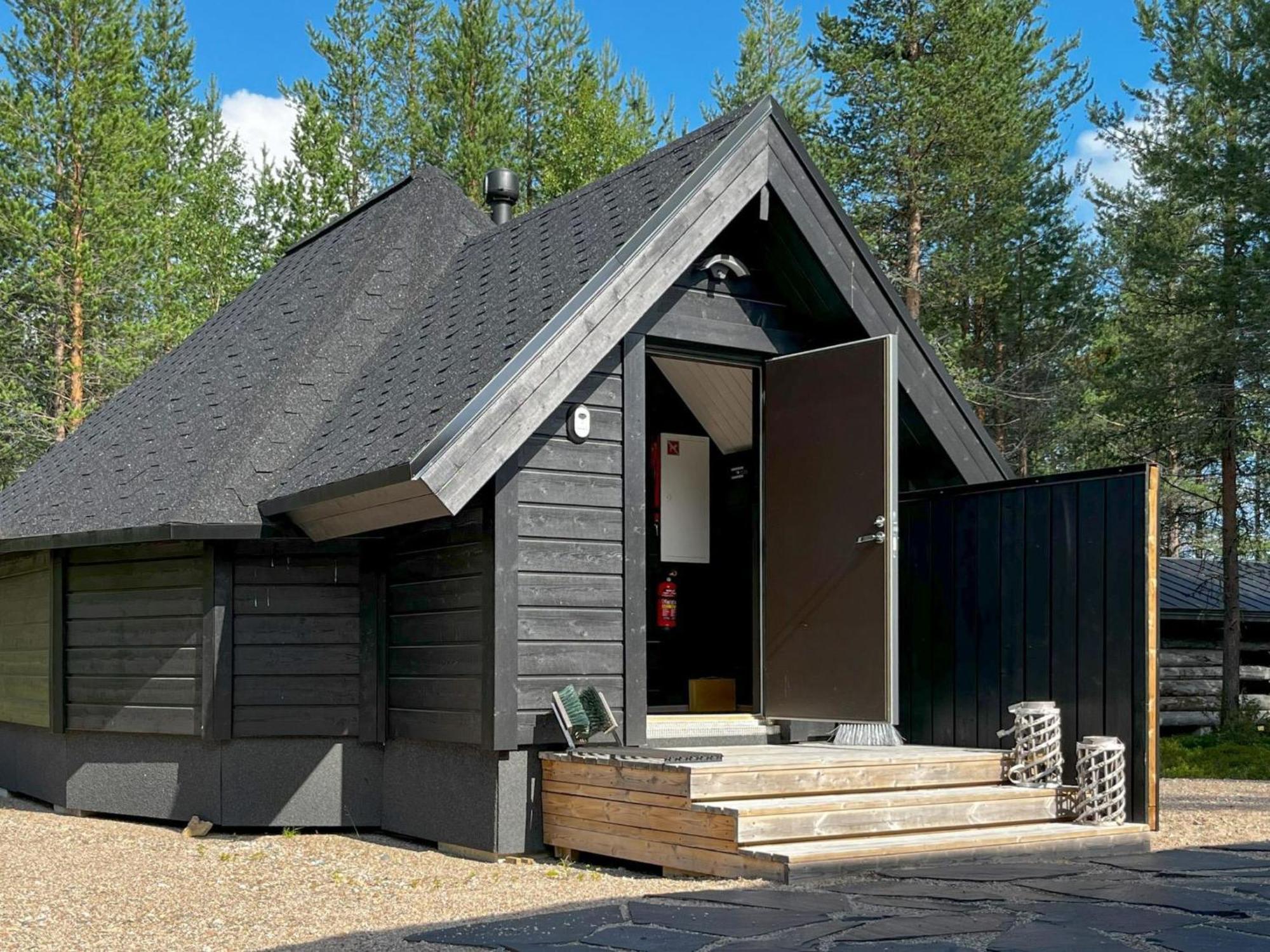 Holiday Home Samruam B Aurora Cabin By Interhome Salla Dış mekan fotoğraf