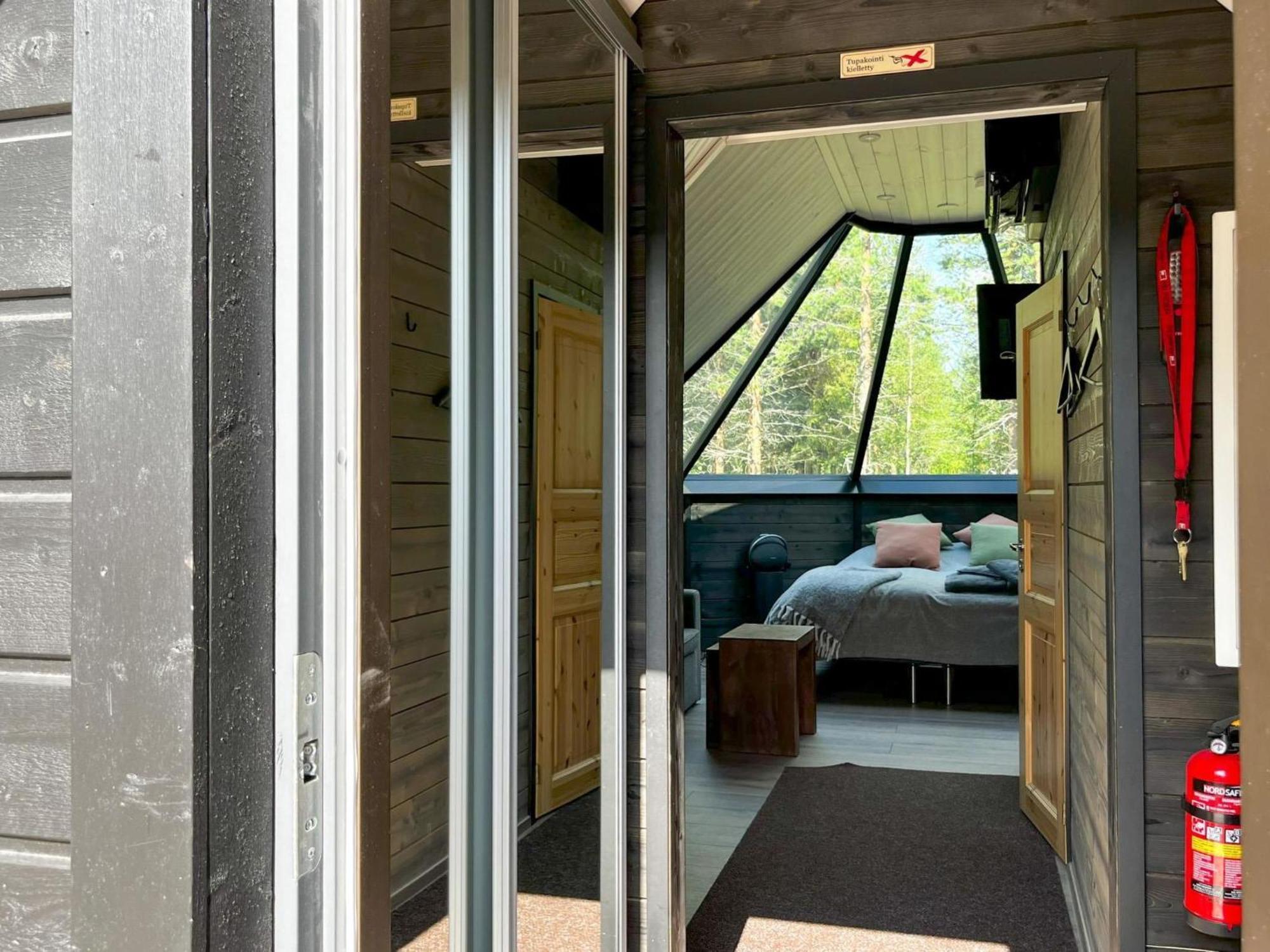 Holiday Home Samruam B Aurora Cabin By Interhome Salla Dış mekan fotoğraf