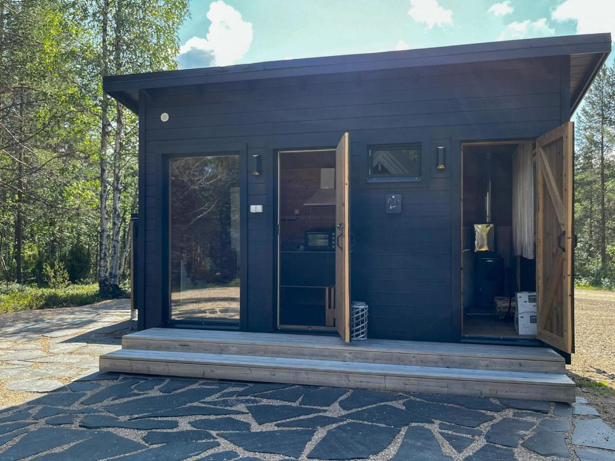 Holiday Home Samruam B Aurora Cabin By Interhome Salla Dış mekan fotoğraf