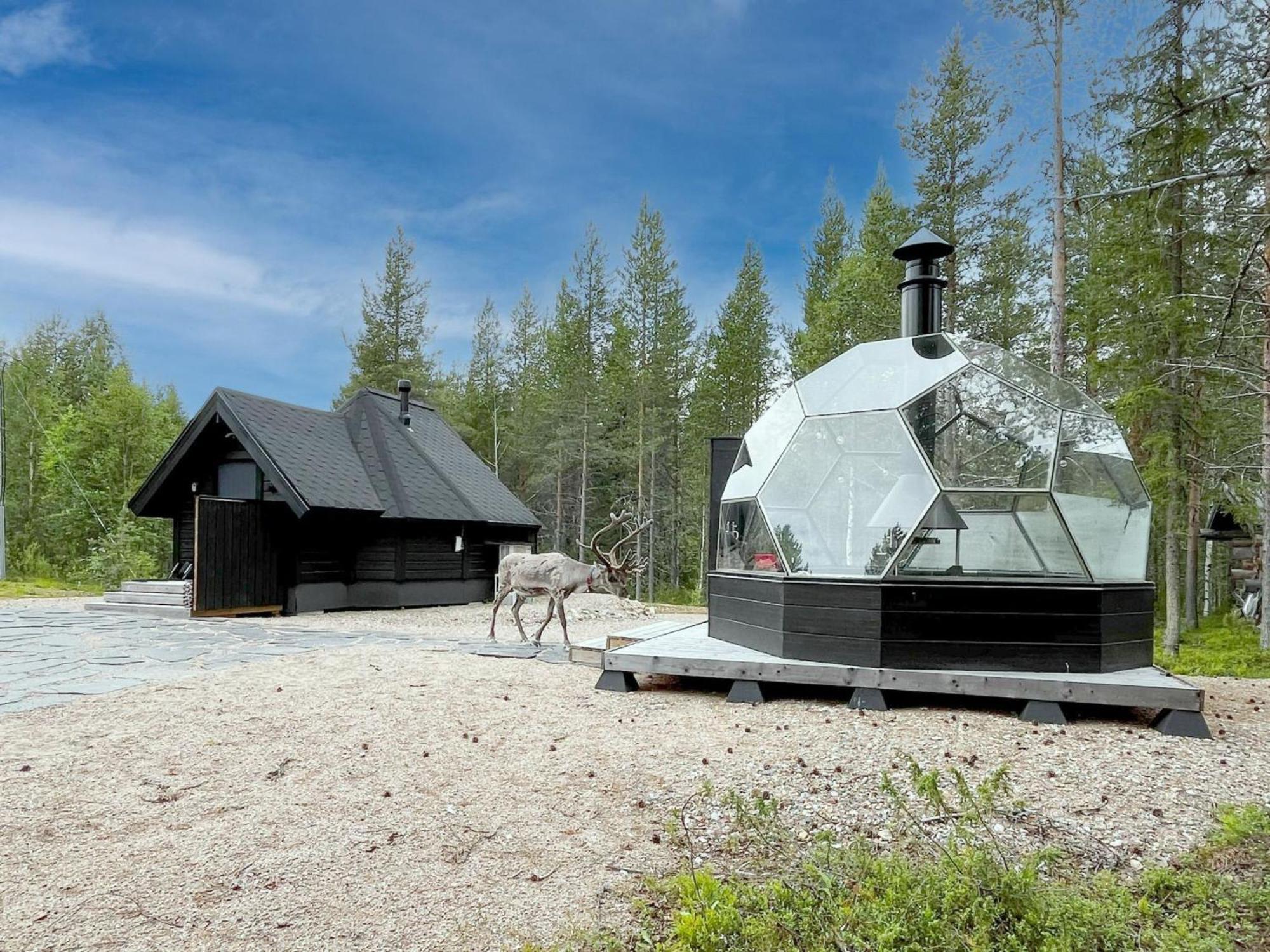 Holiday Home Samruam B Aurora Cabin By Interhome Salla Dış mekan fotoğraf