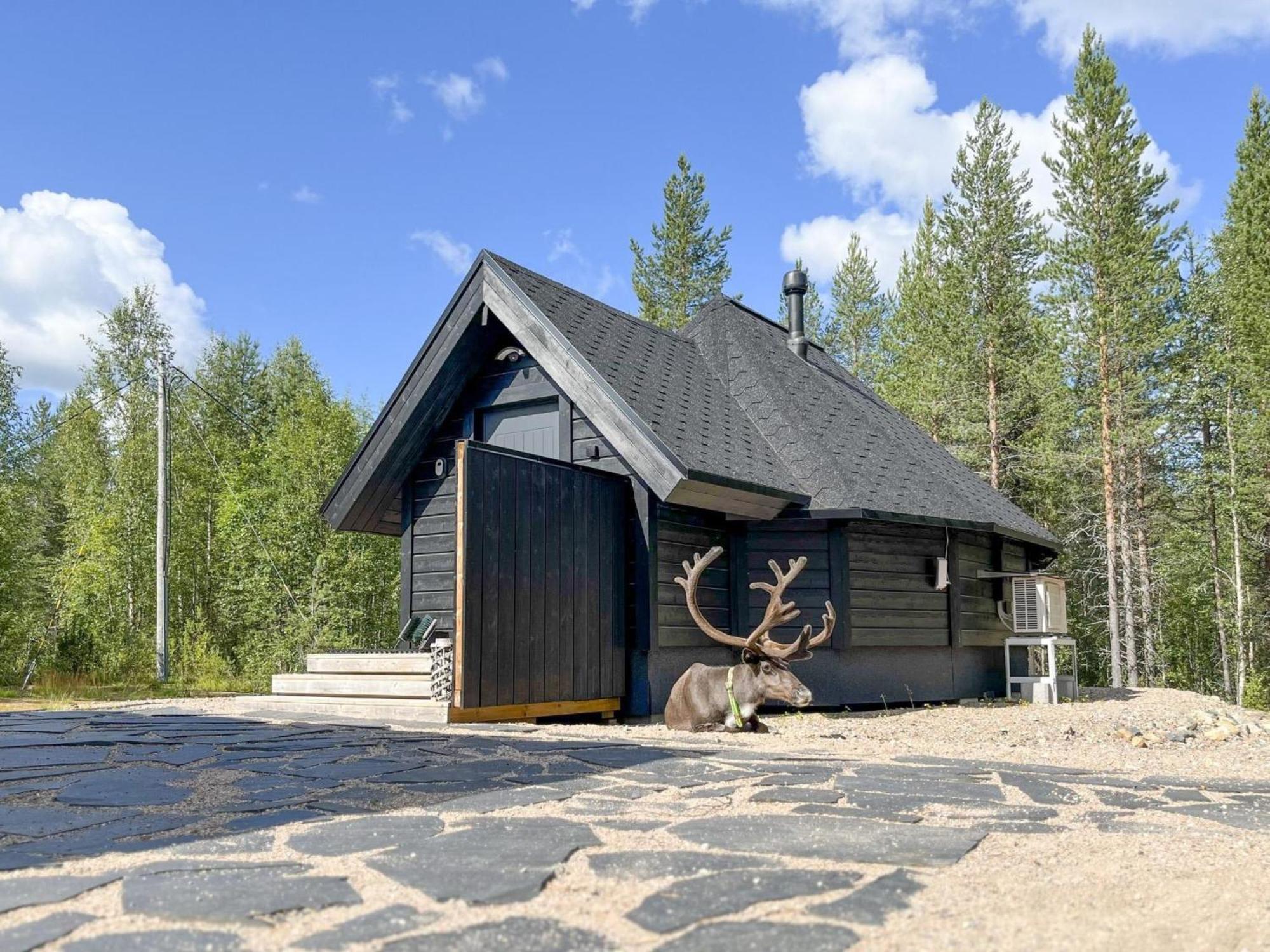 Holiday Home Samruam B Aurora Cabin By Interhome Salla Dış mekan fotoğraf