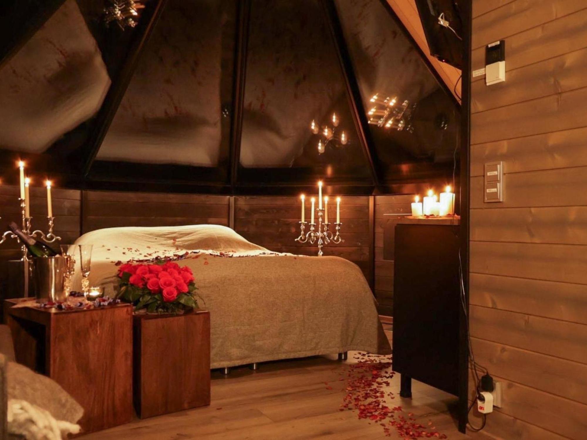 Holiday Home Samruam B Aurora Cabin By Interhome Salla Dış mekan fotoğraf